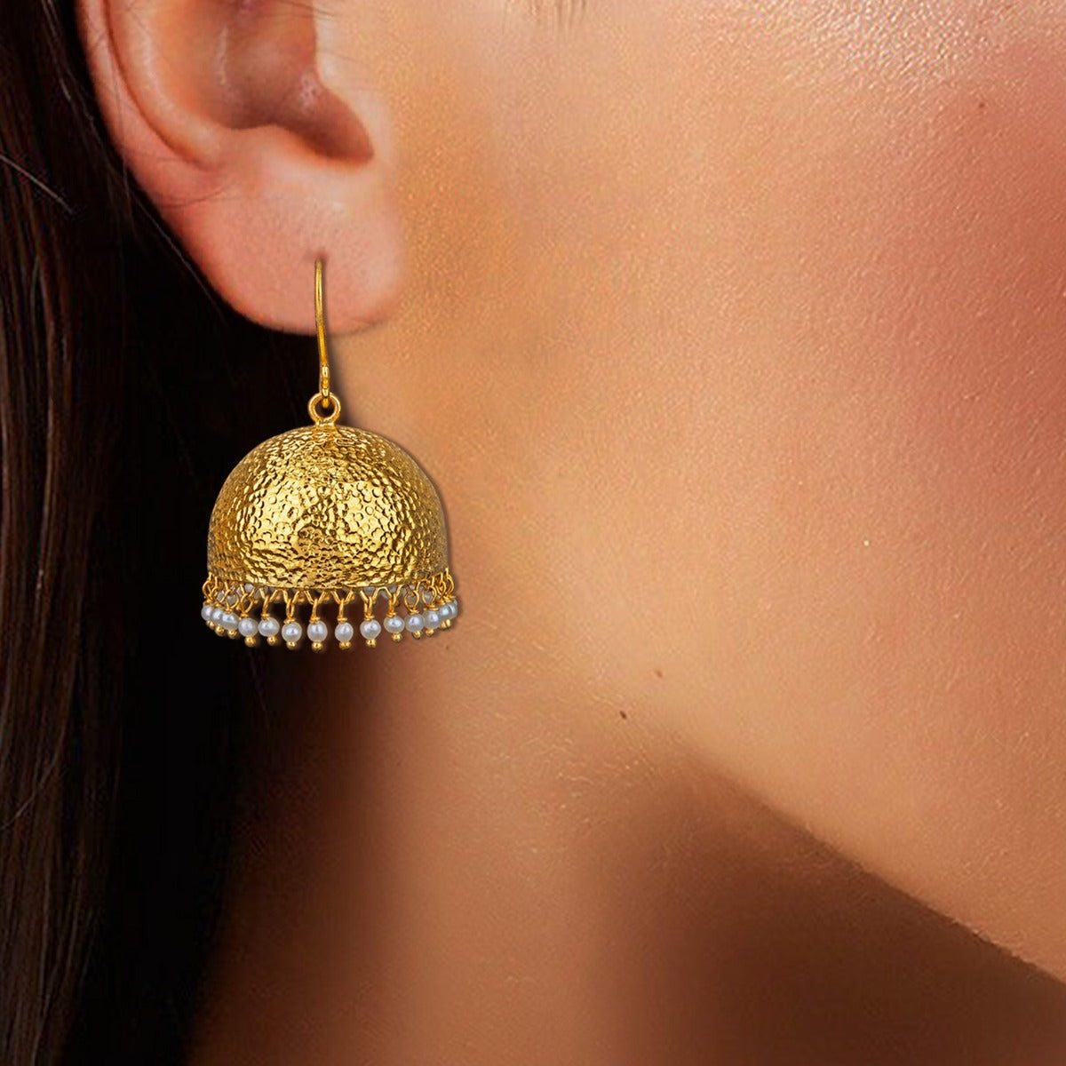 Golden Umbrella Tazzles Jhumka