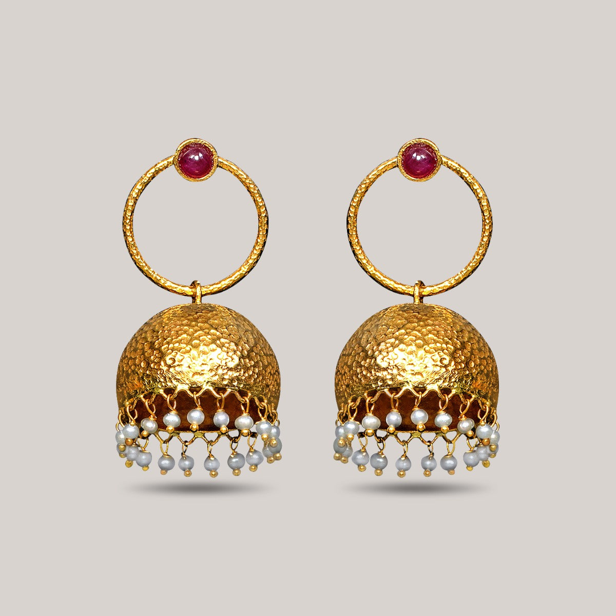 Ethnic Gold Jhumka