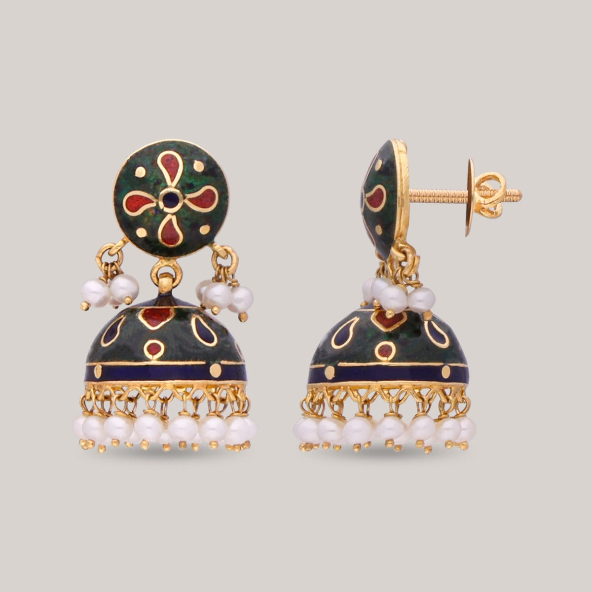 Paavana Gold Jhumka