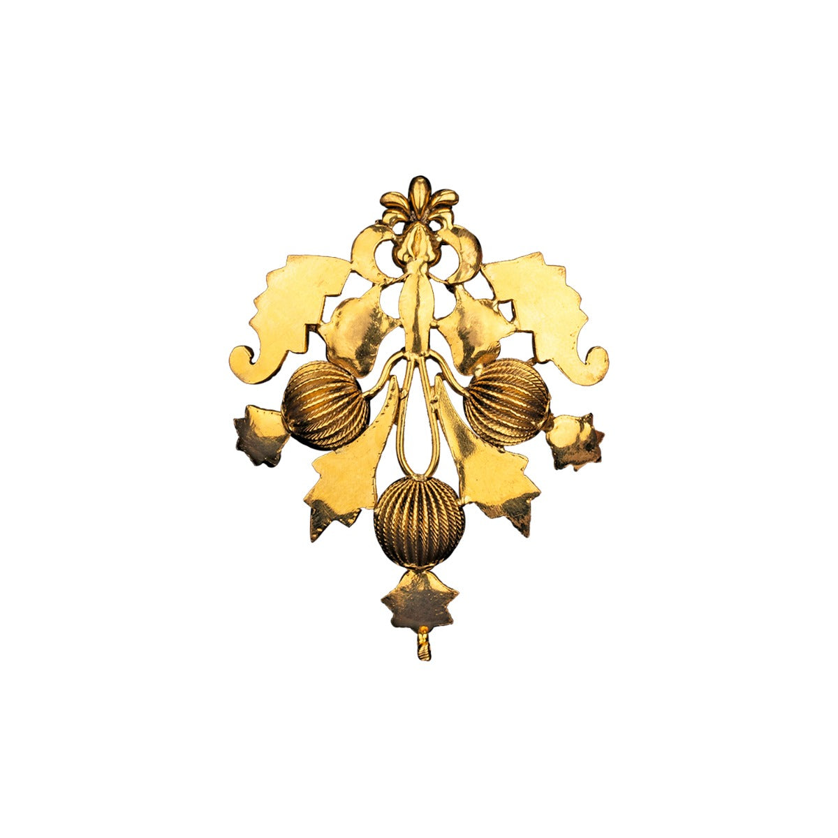 Mod Art Gold Pendant
