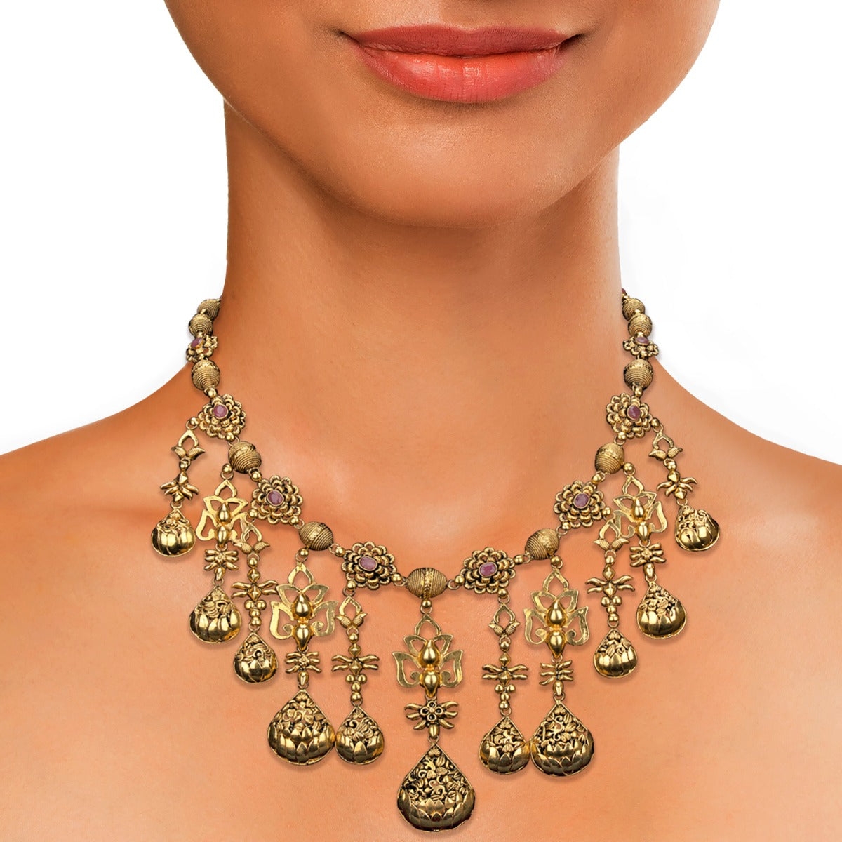 Mother Earth Gold Necklace