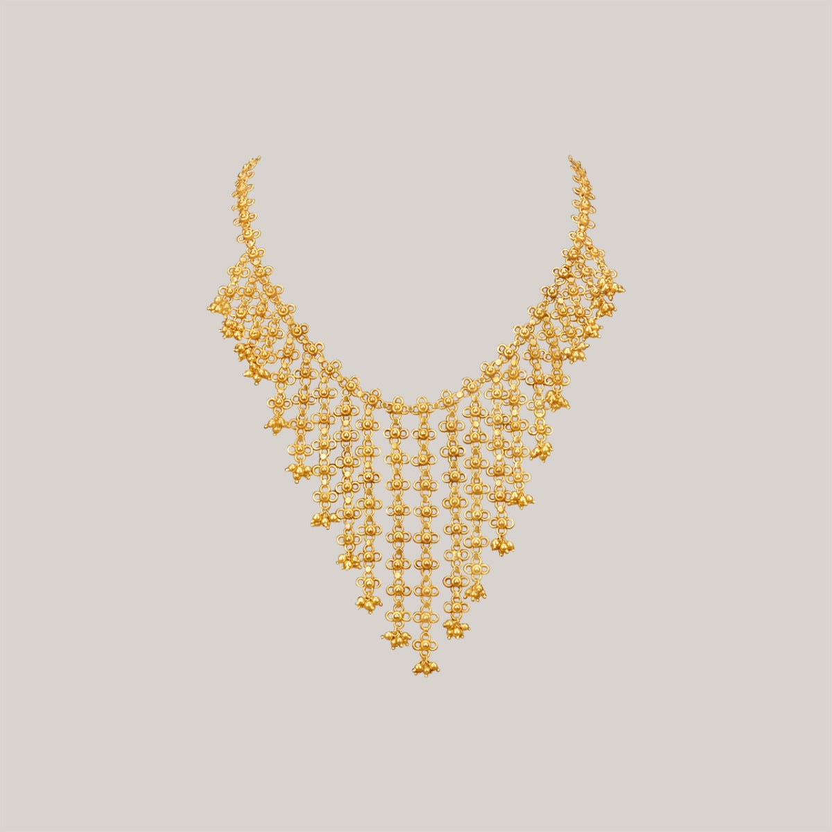 Waterfall Gold Necklace