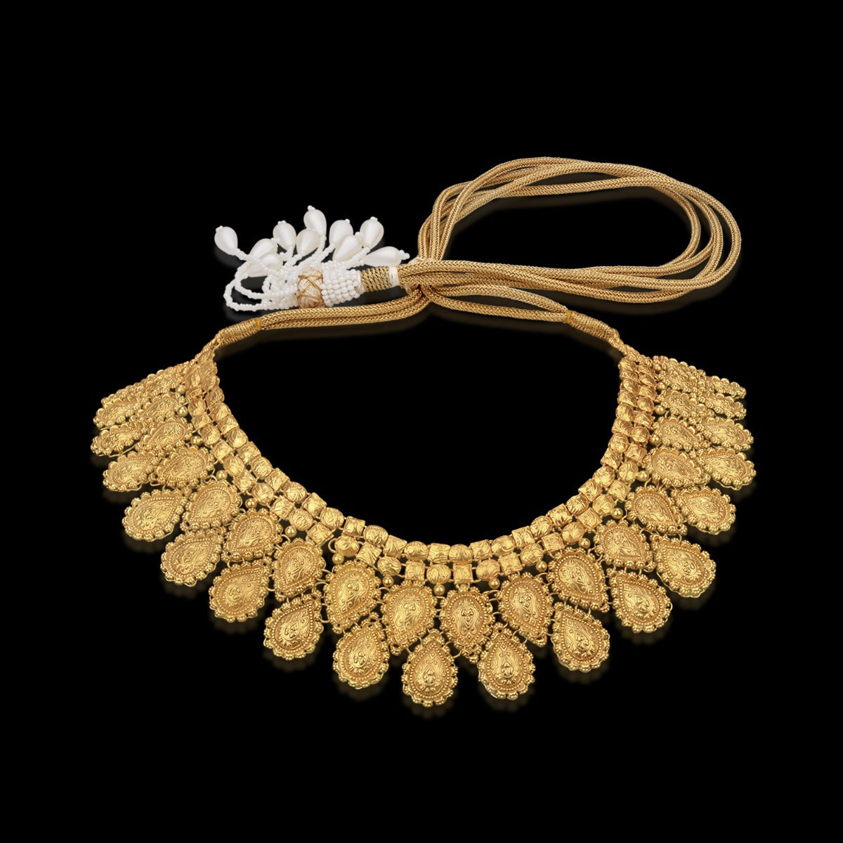 Diya Queen Gold Necklace