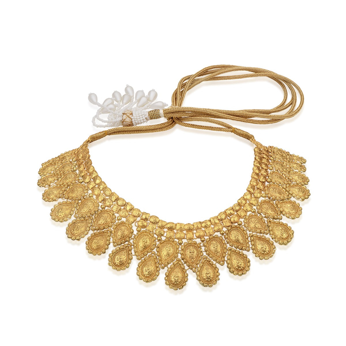 Diya Queen Gold Necklace