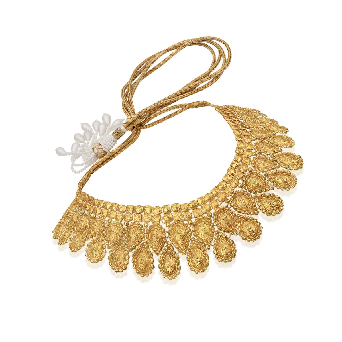 Diya Queen Gold Necklace