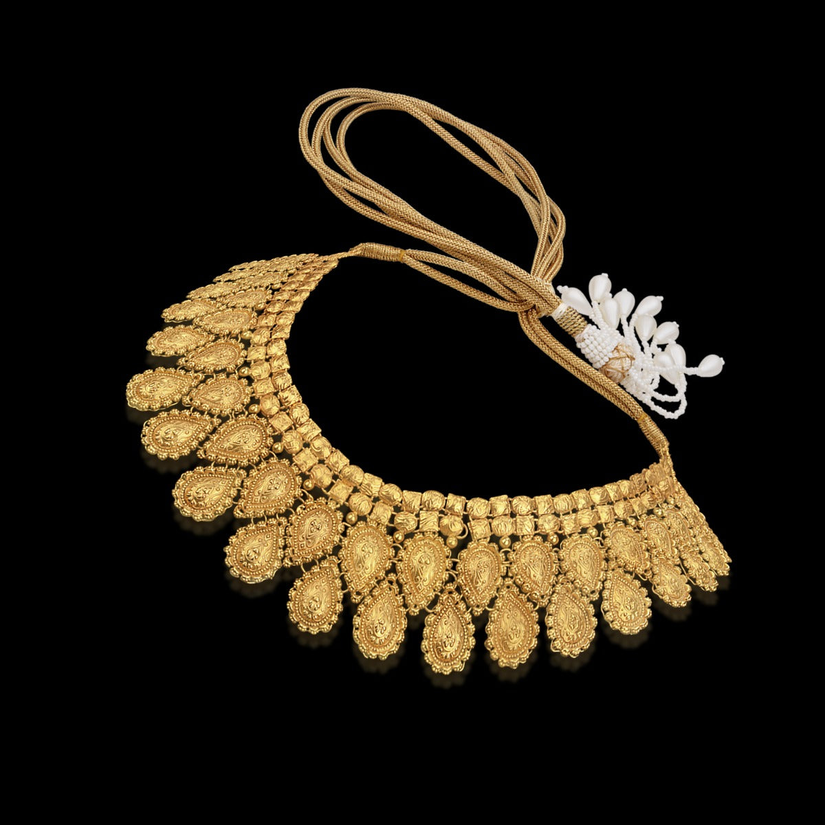 Diya Queen Gold Necklace