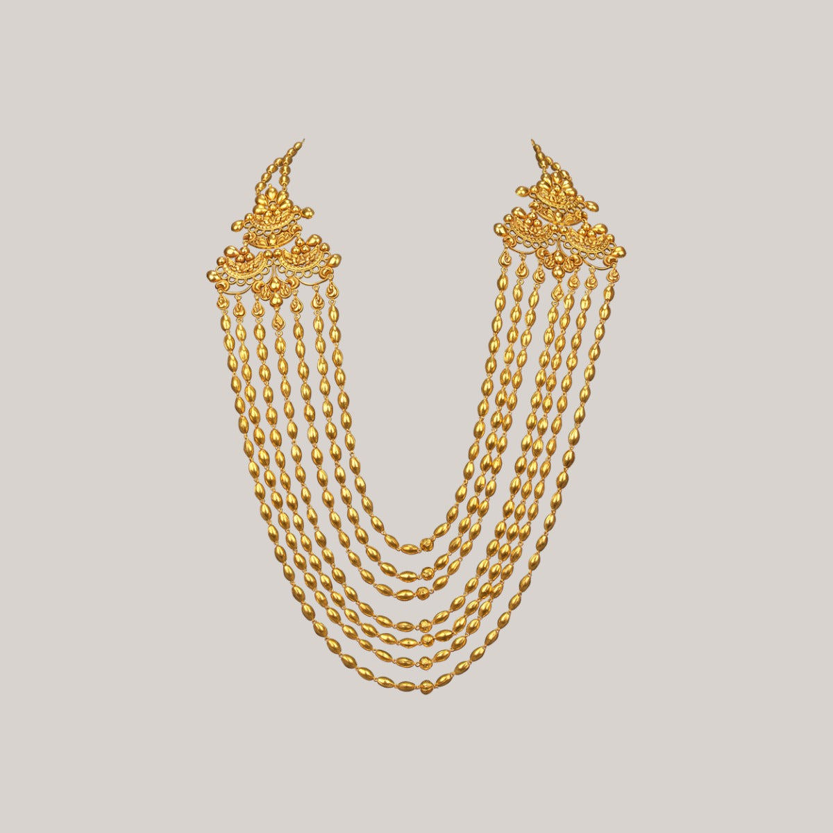 Seven Seas Long Gold Necklace