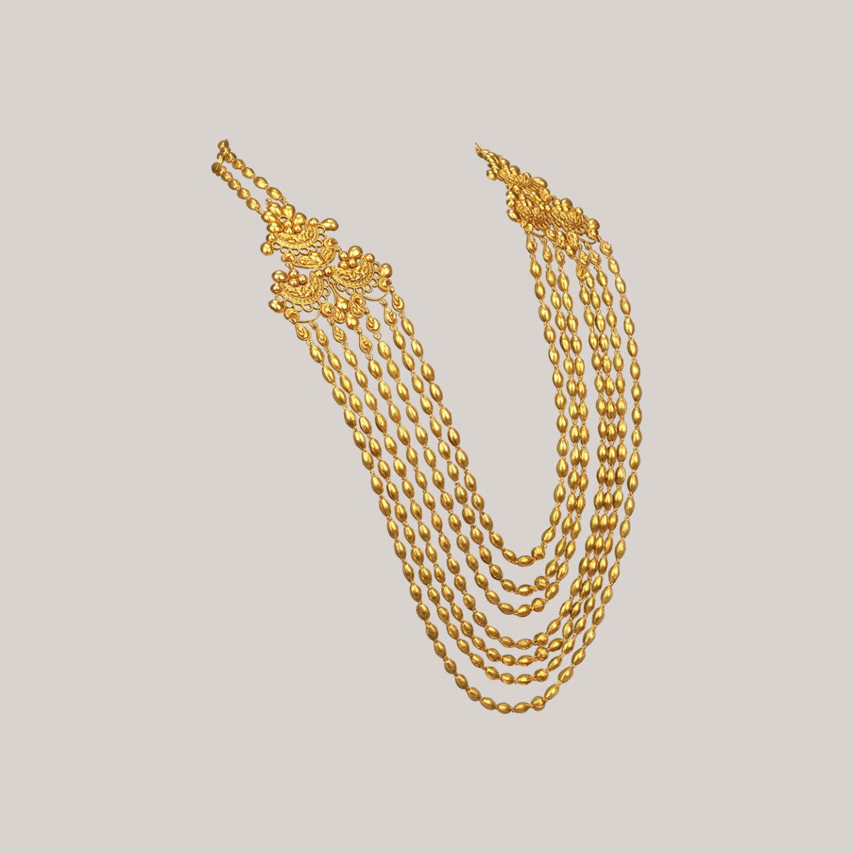 Seven Seas Long Gold Necklace