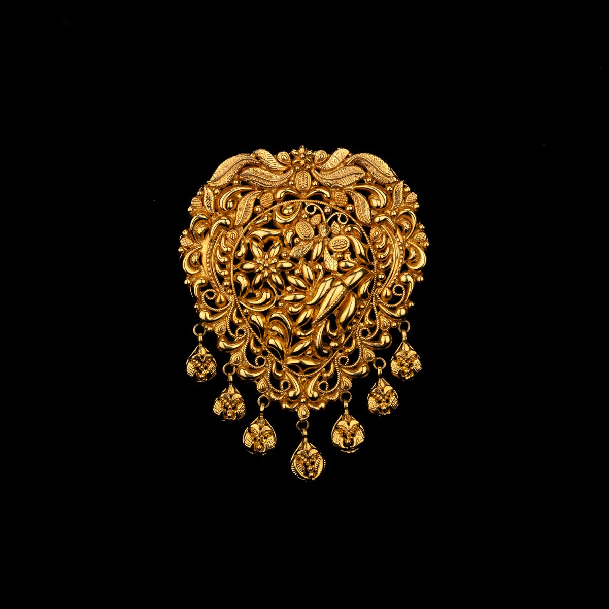 Dew Springs Gold Pendant