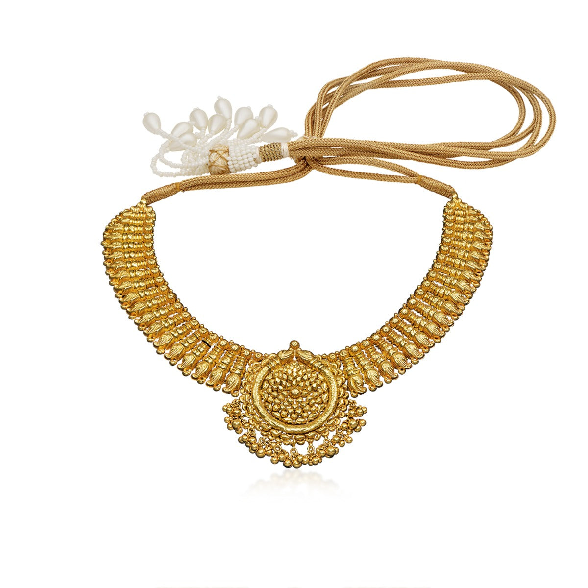 Elephant Gold Necklace Set