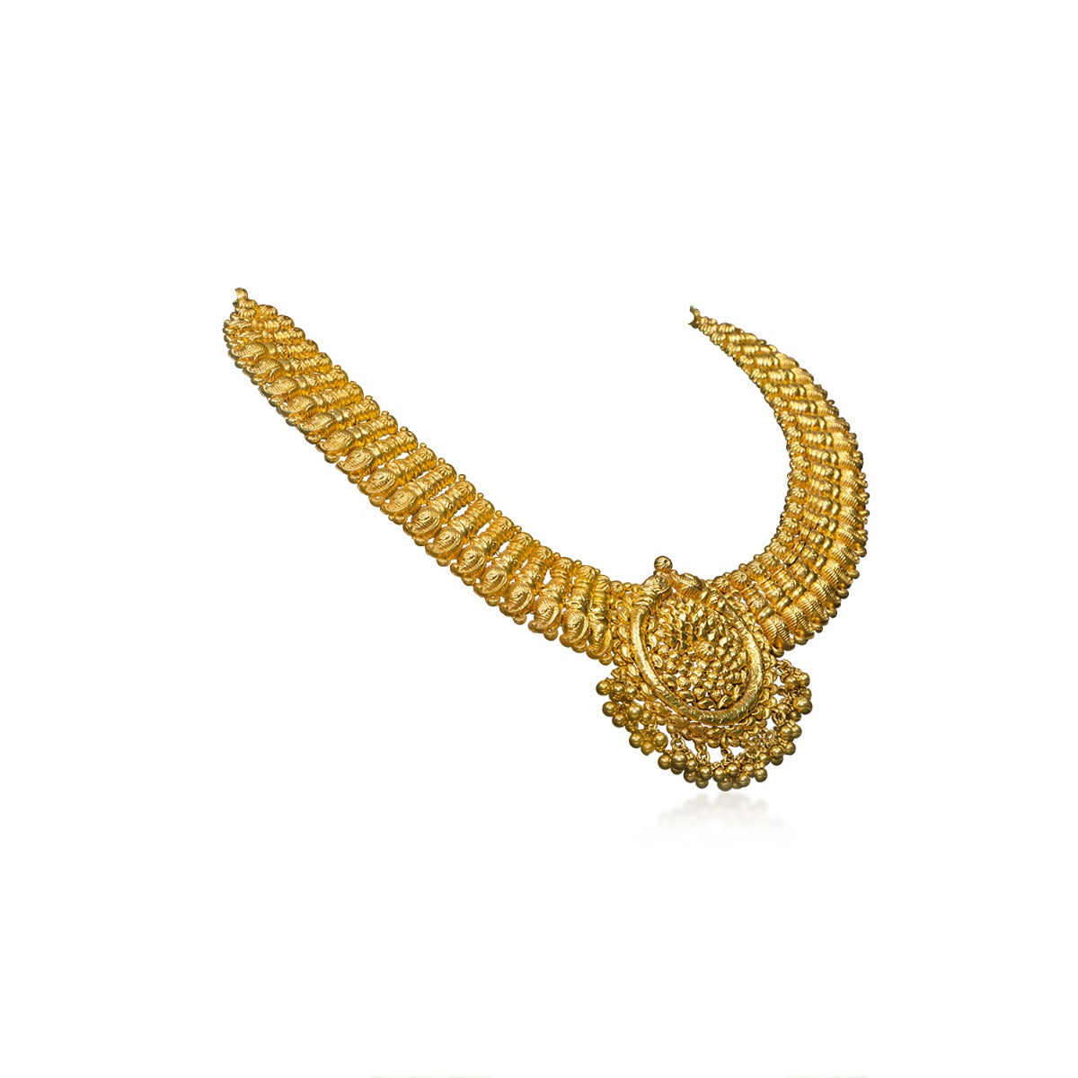 Elephant Gold Necklace Set