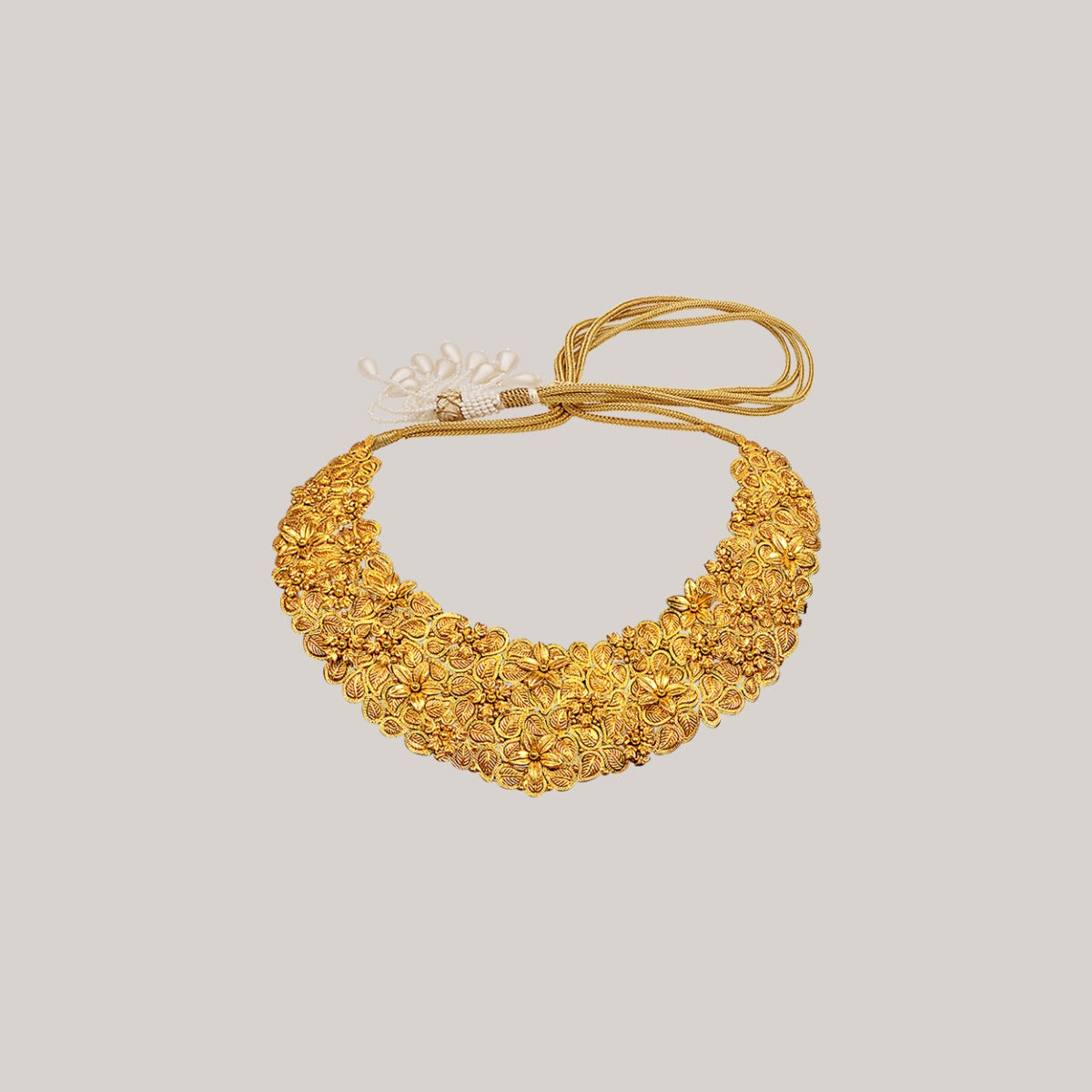 Floral Motif Necklace