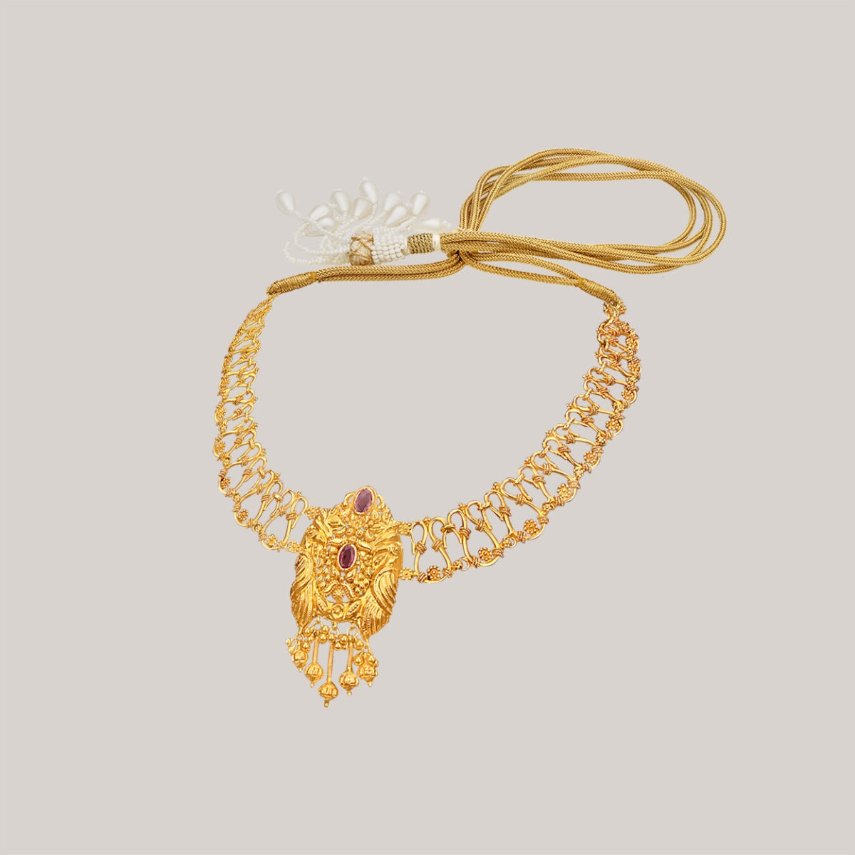Purple Haze Gold Necklace