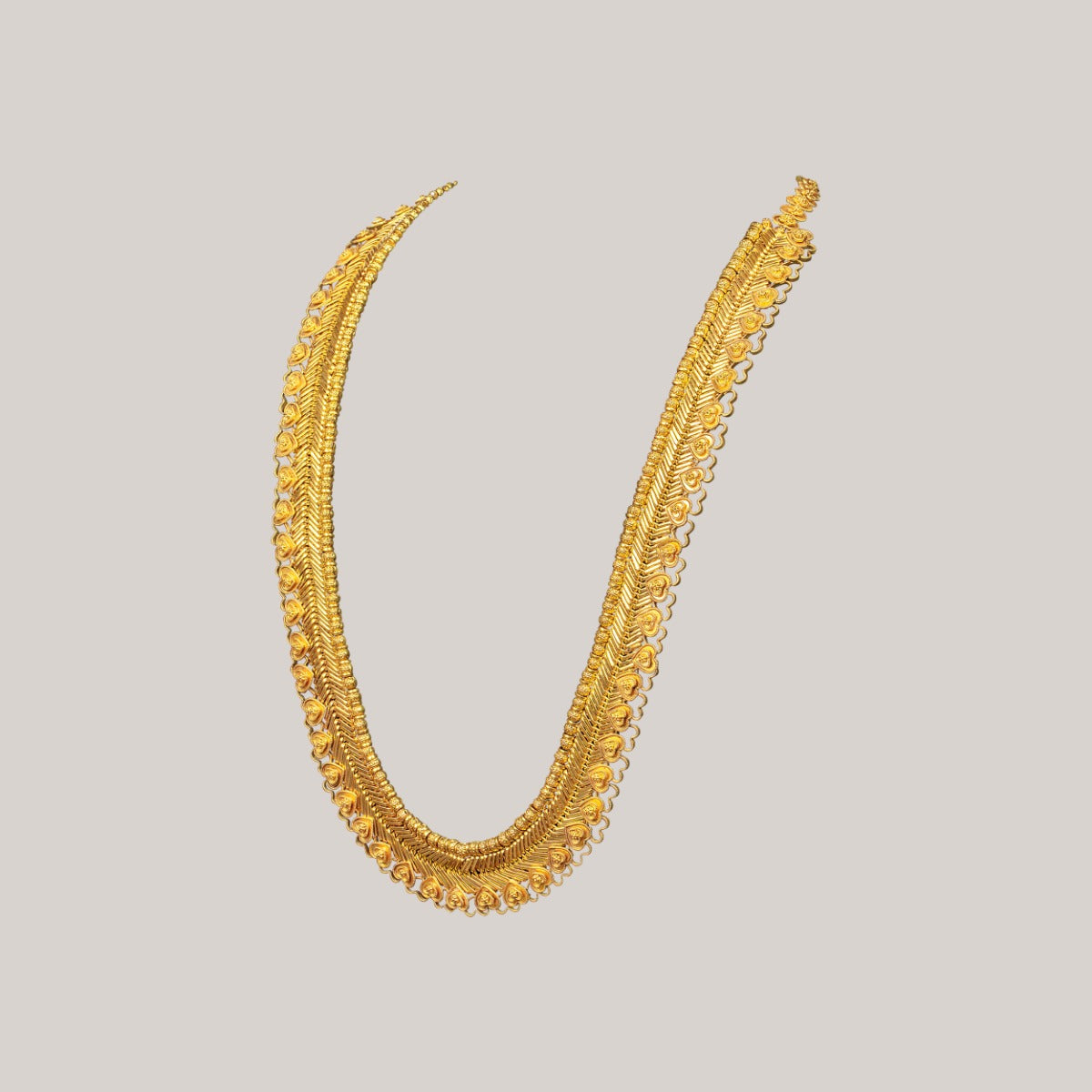 Traditional Gold Long Necklace