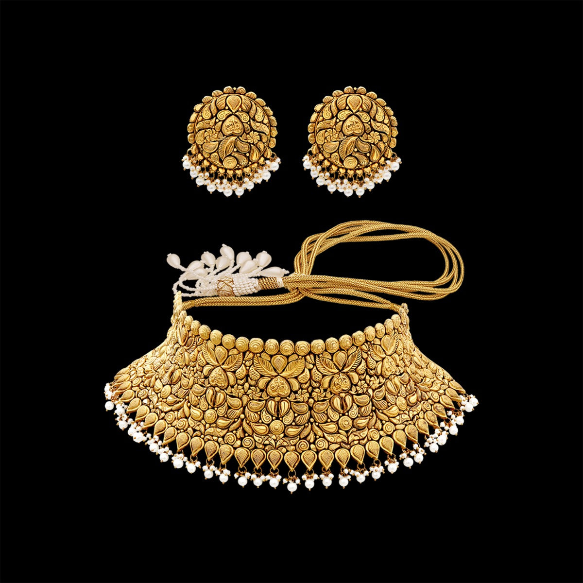 Berat Gold Choker Set
