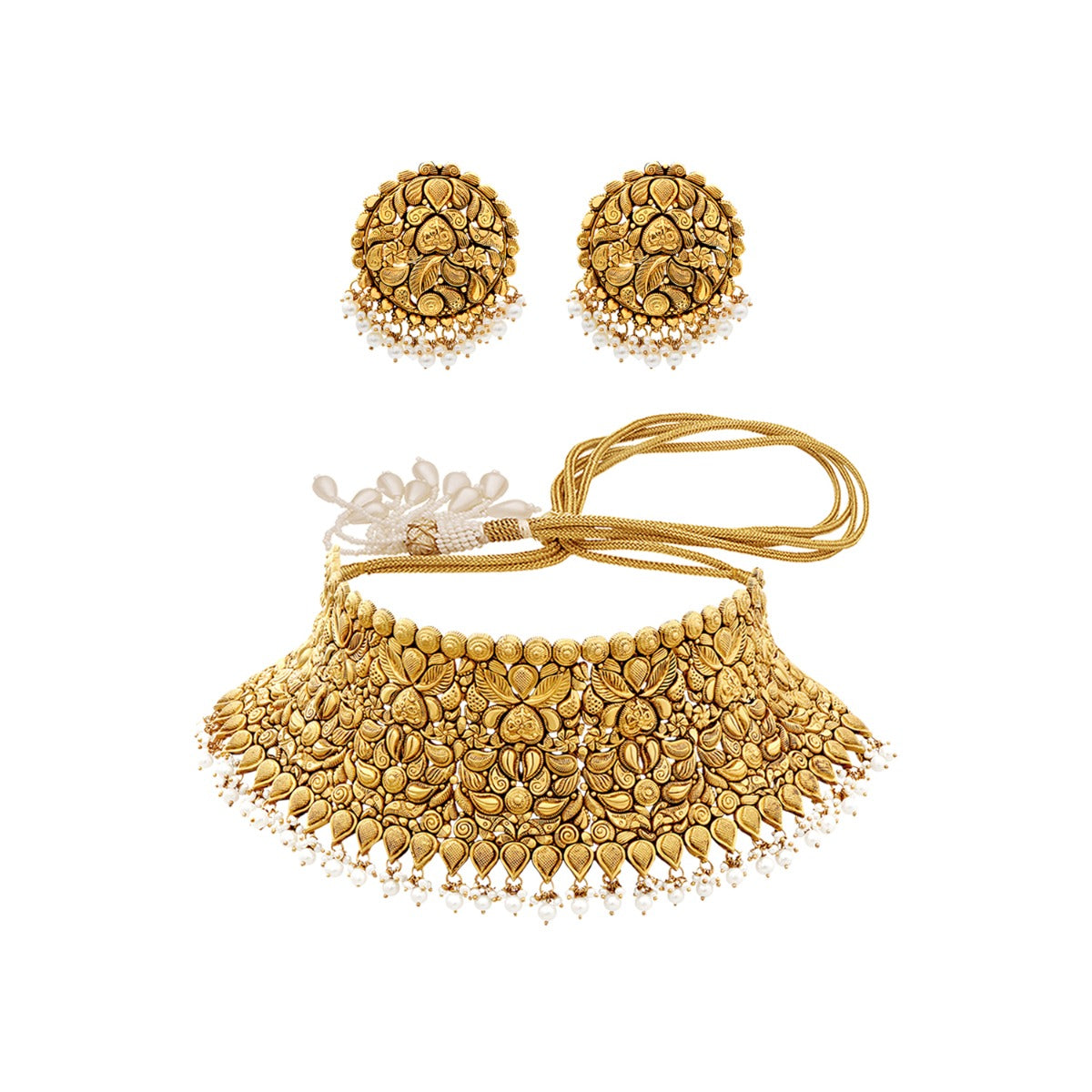 Berat Gold Choker Set