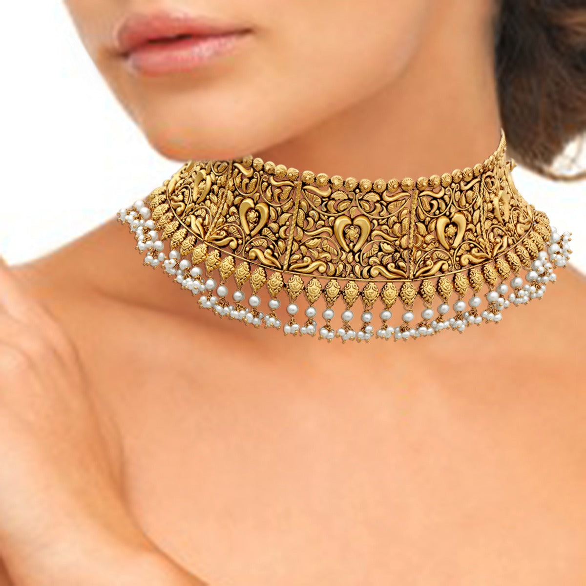 Sea Bed Gold Choker