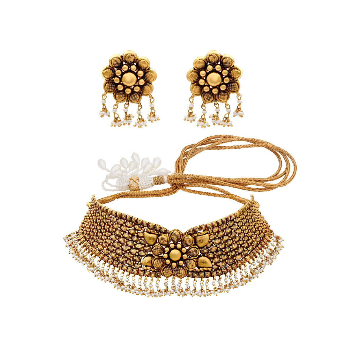 Princess Poise Gold Choker Set