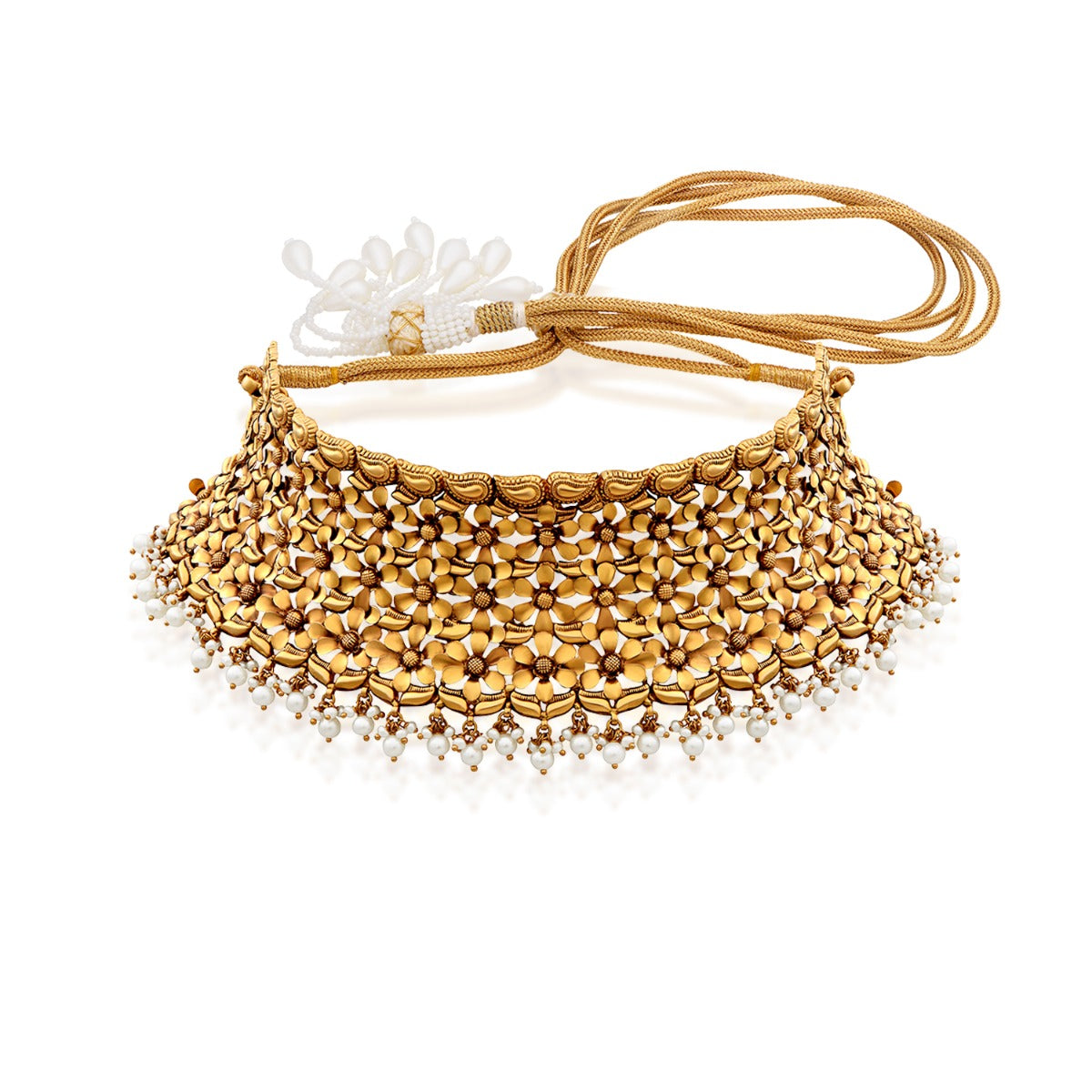 Lillies Gold Choker Set