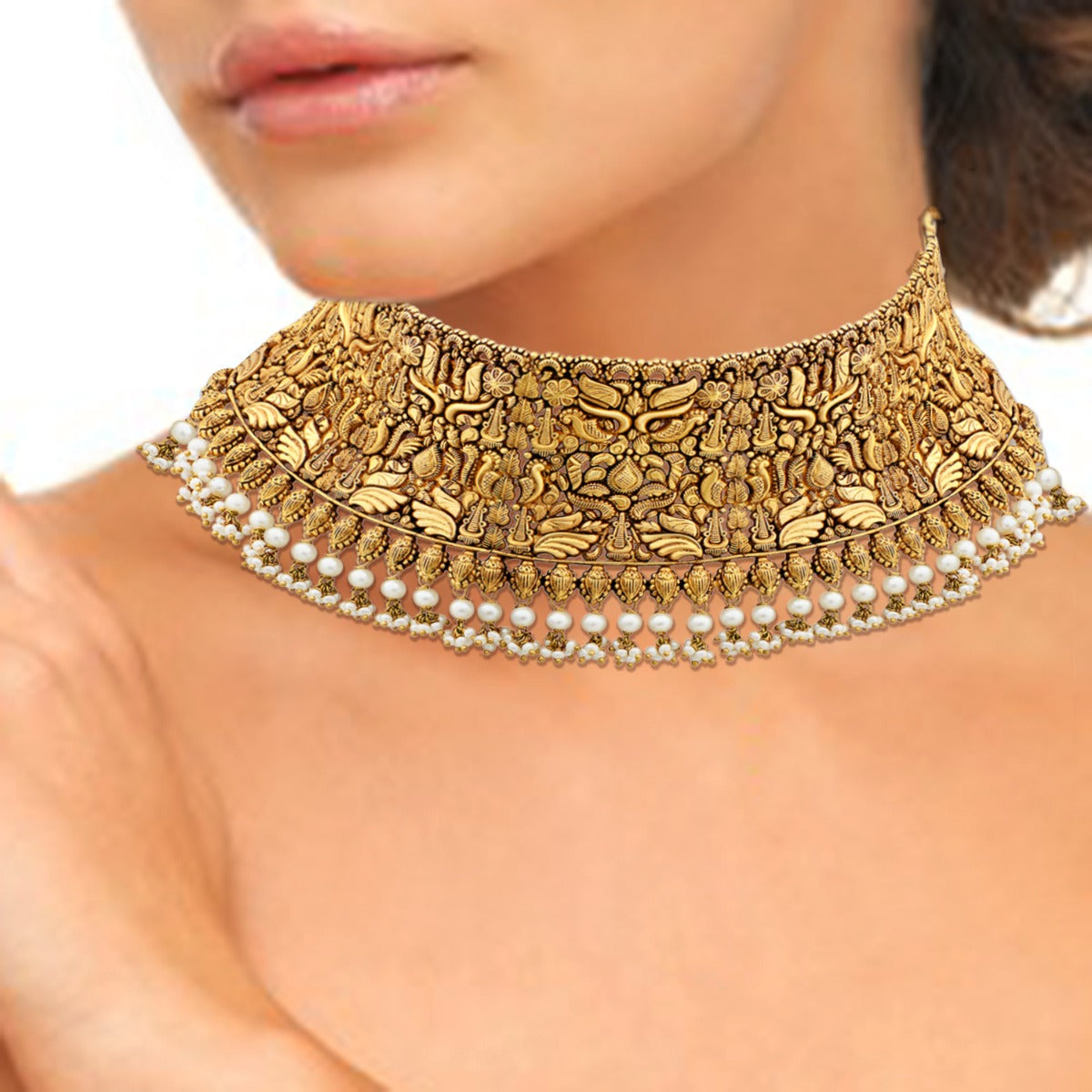 Flying Wings Gold Chokers