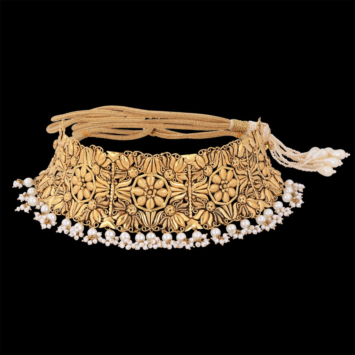 Lotus and Lilly Gold Choker