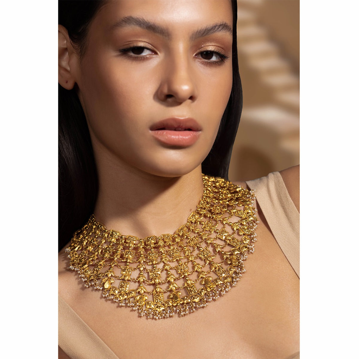 Chunky Gold Choker