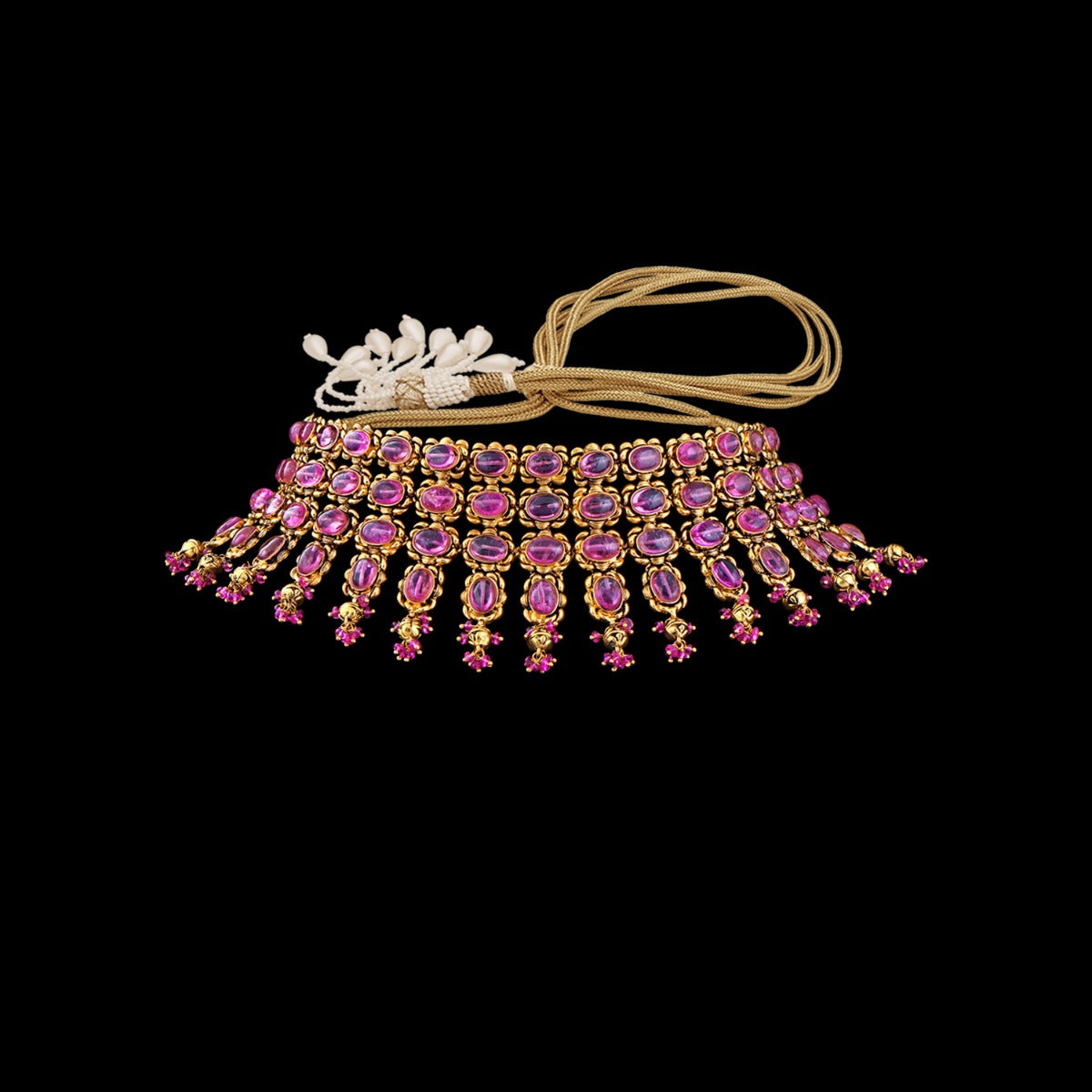 Cambre Tourmaline Gold Choker Set