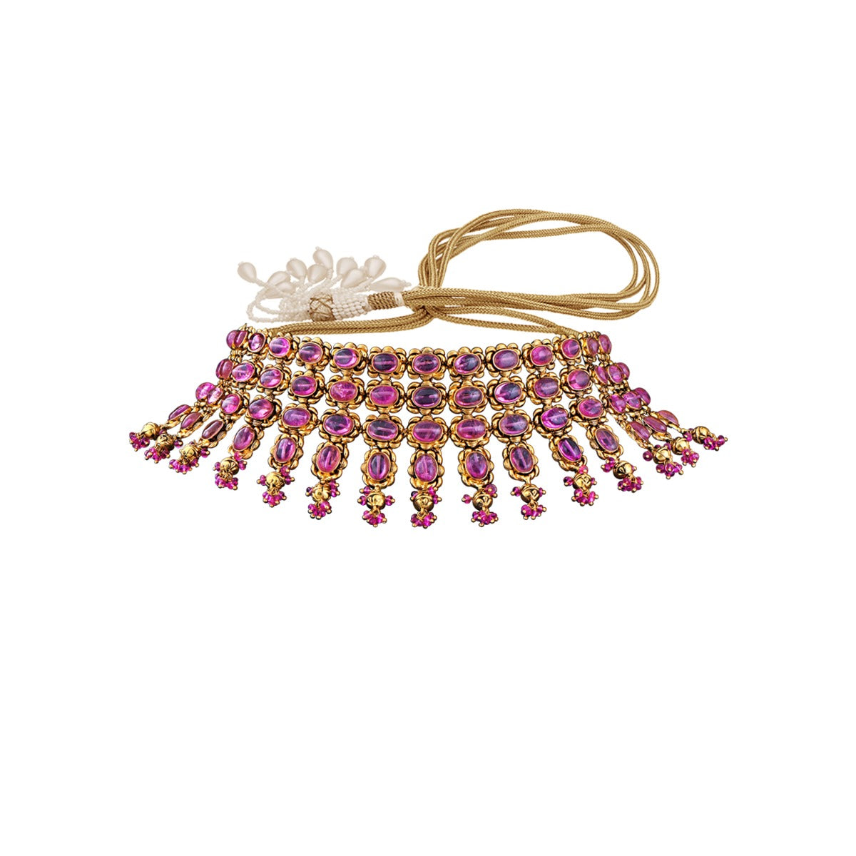Cambre Tourmaline Gold Choker Set
