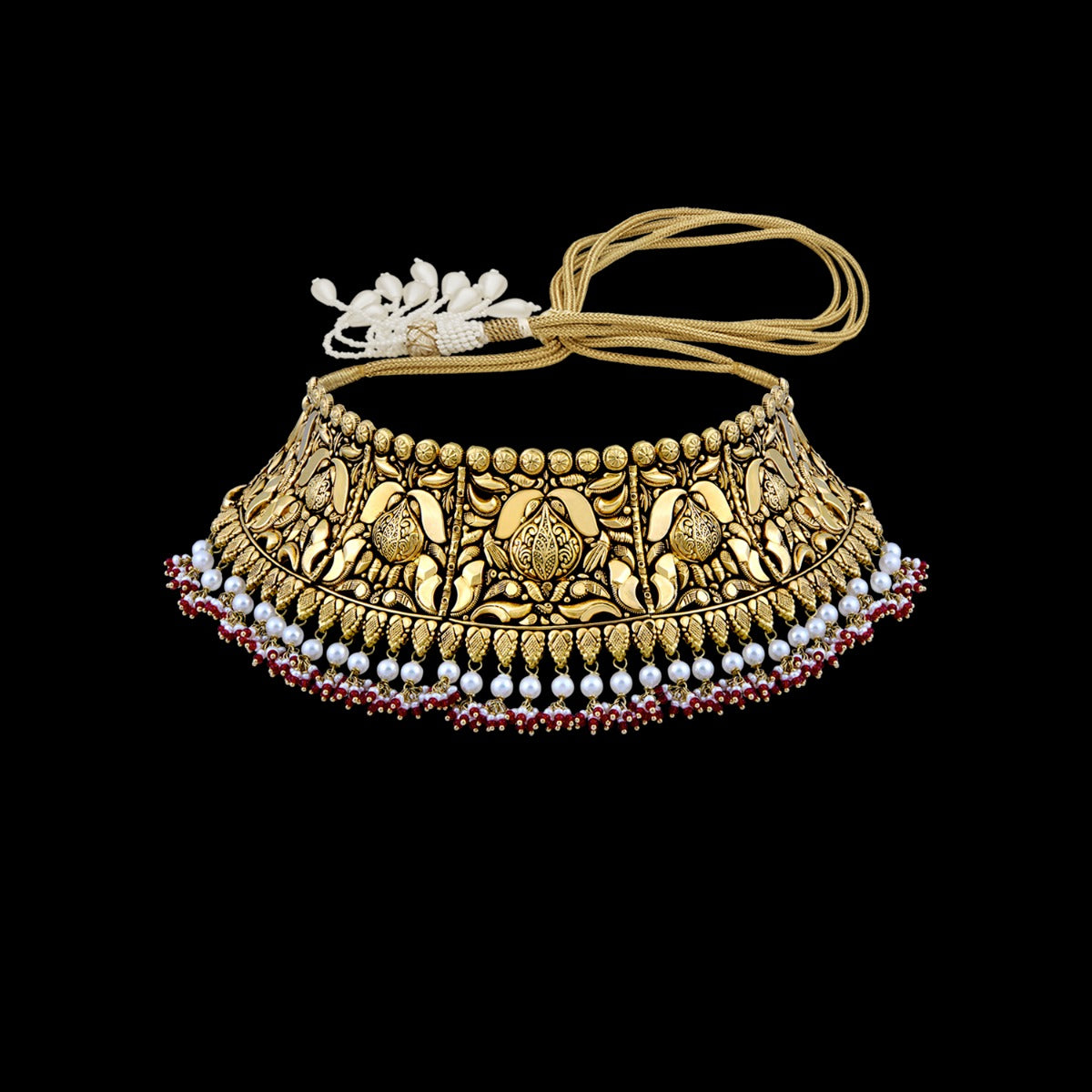 Kavelia Gold Choker Set