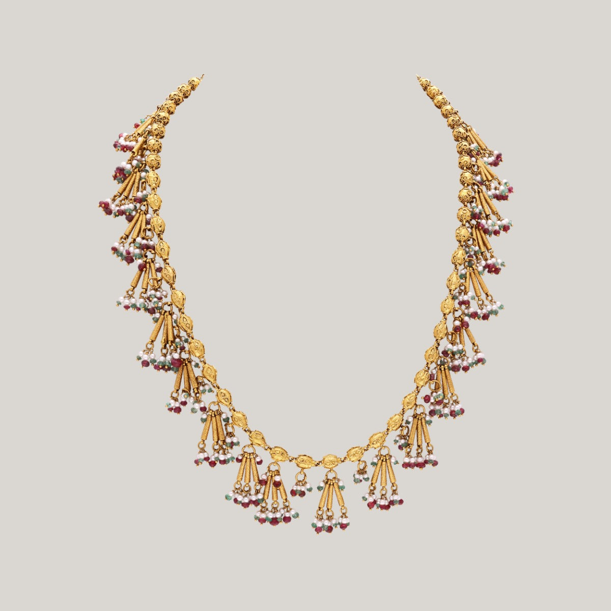Regal Allure Gold Necklace