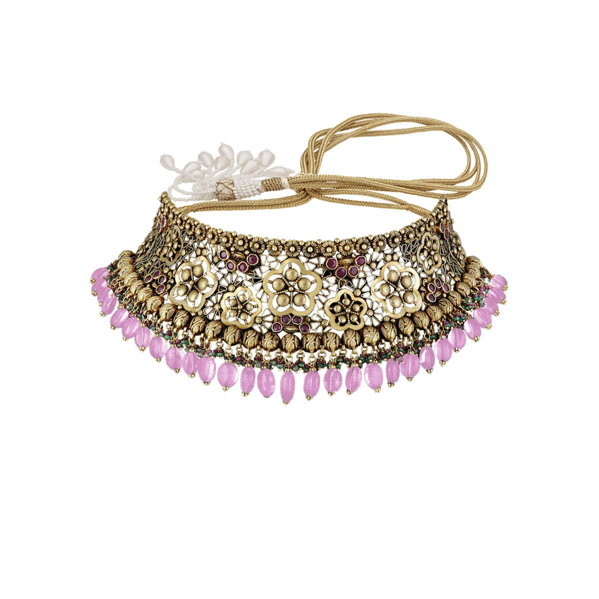Delicate Floret Gold Choker