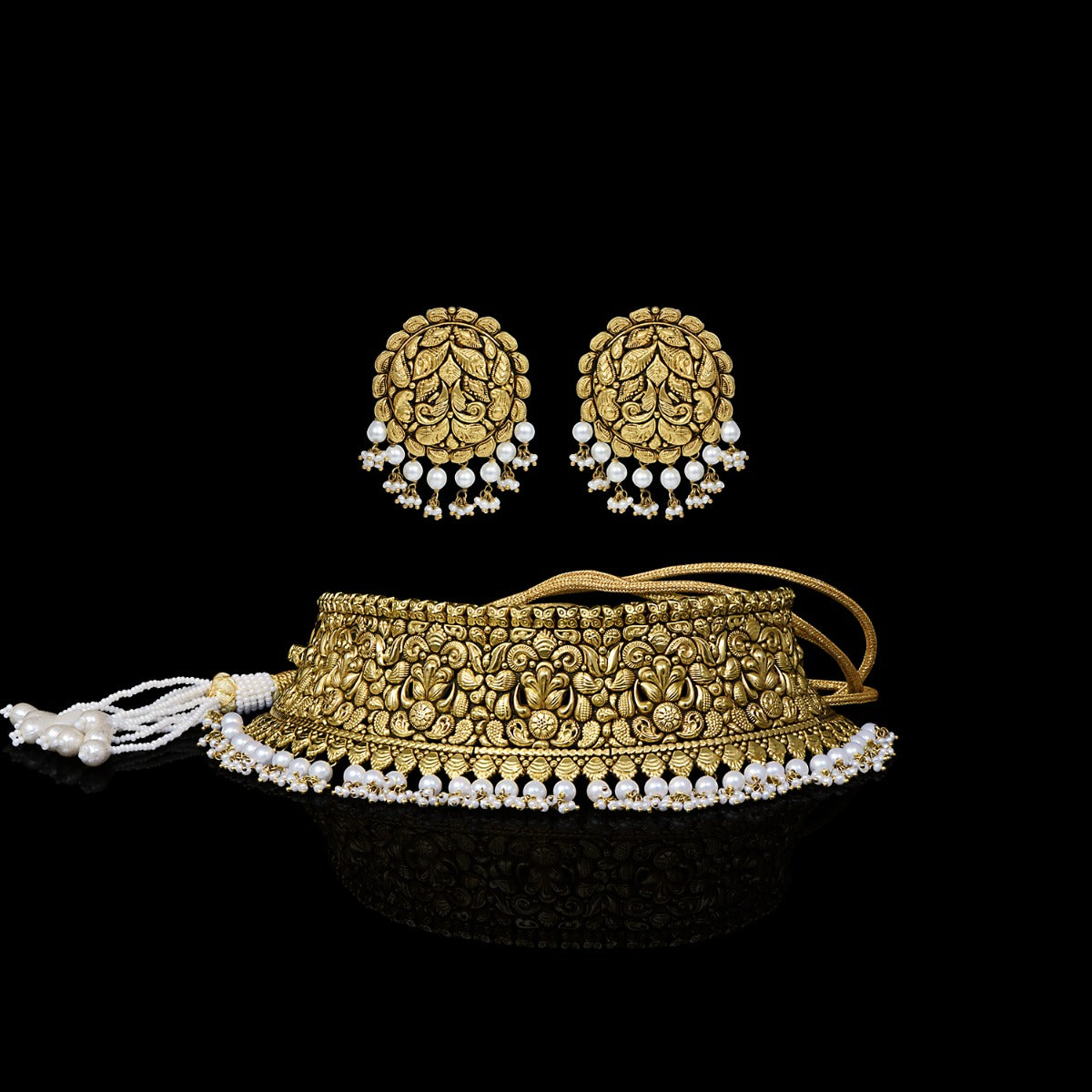 Arin Gold Choker Set