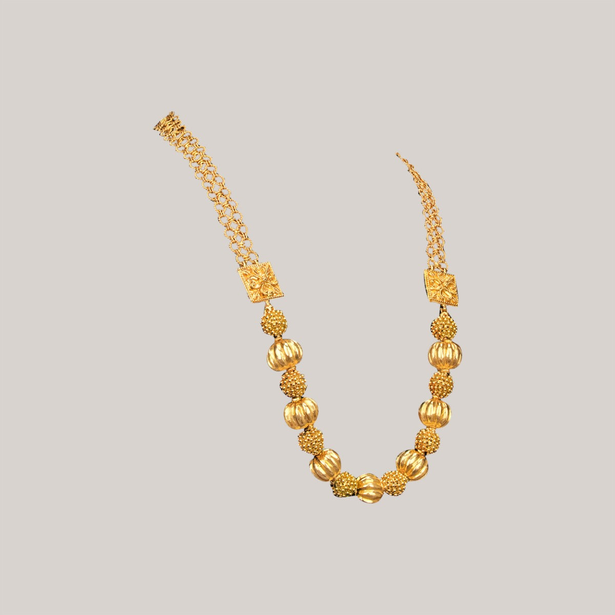 Motif Curry Gold Necklace