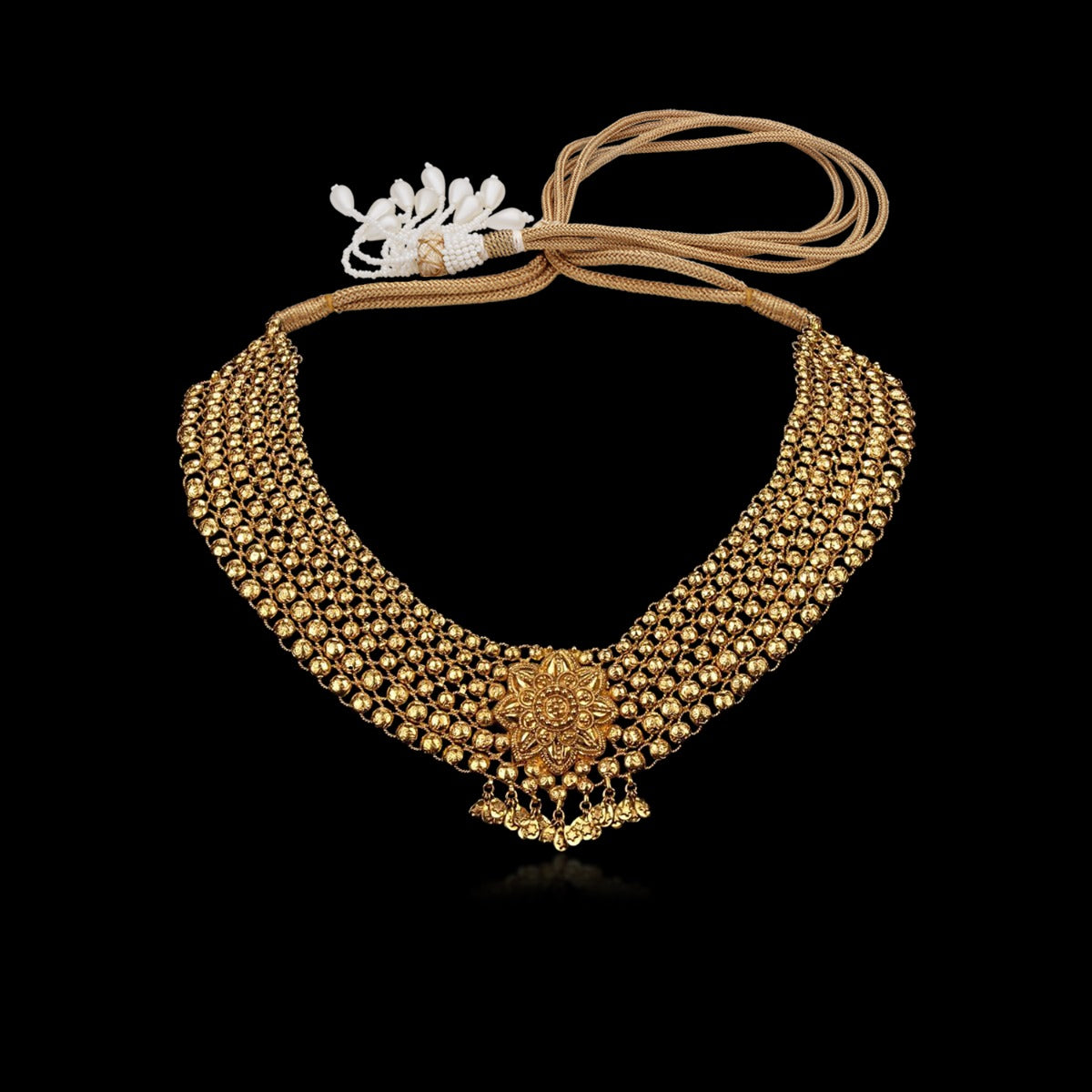 Dot Dots Gold Necklace