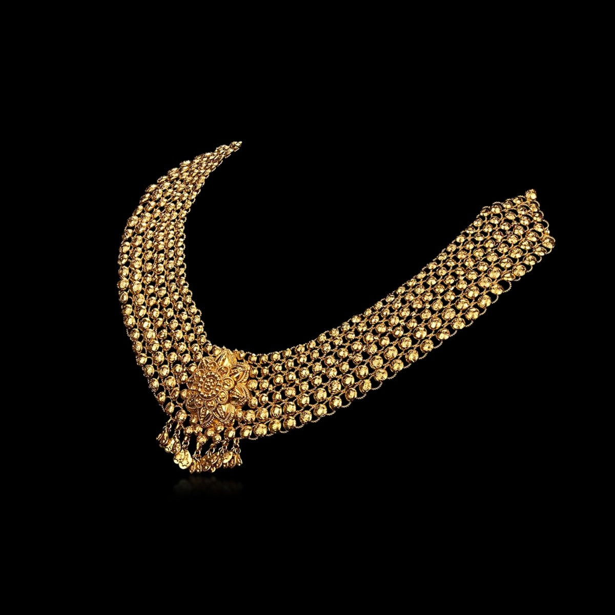 Dot Dots Gold Necklace