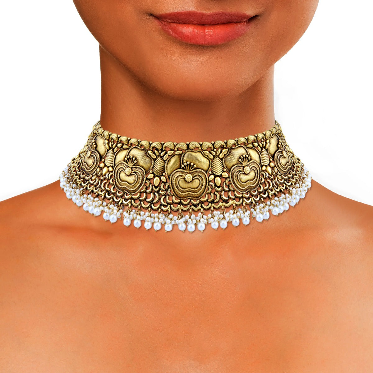 Exquisite Gold Choker