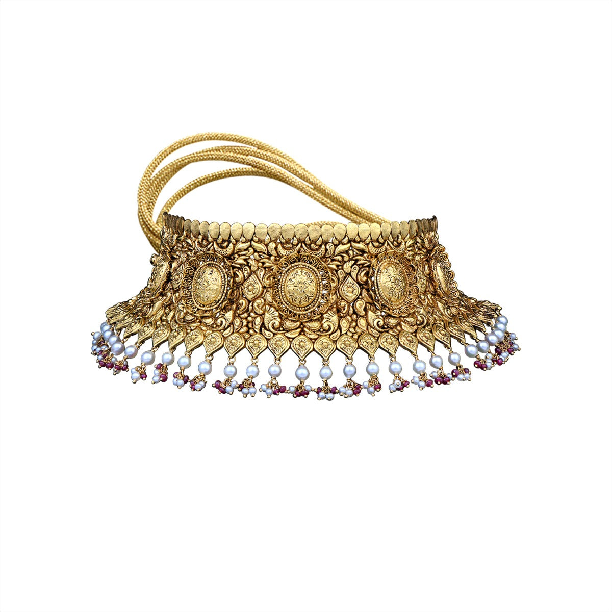 Persian Inspired Gold Choker Set
