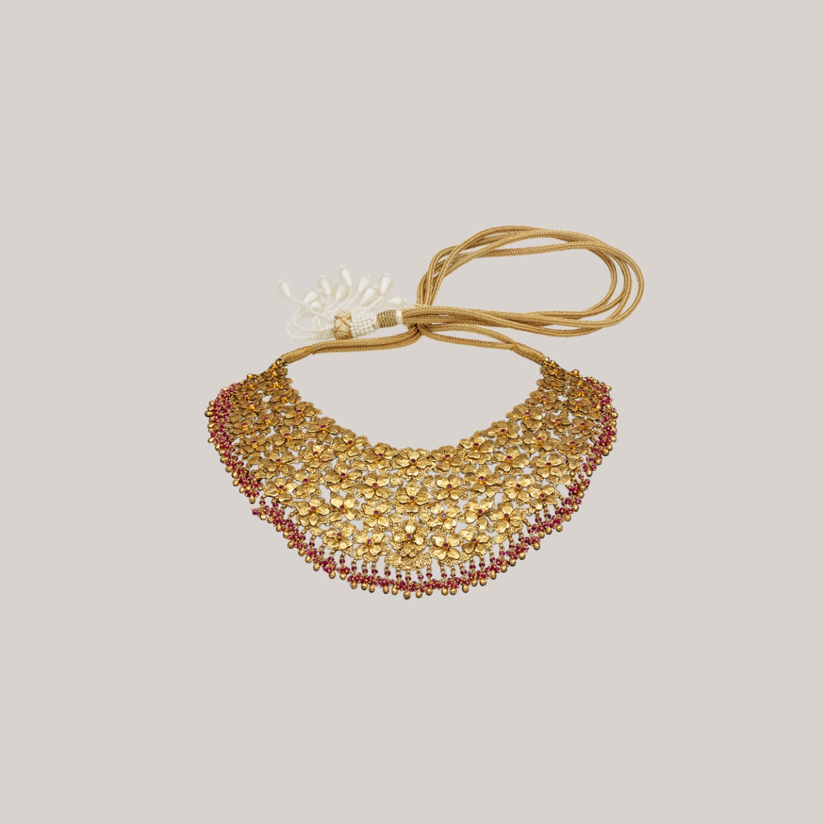 Ruby Gold Necklace