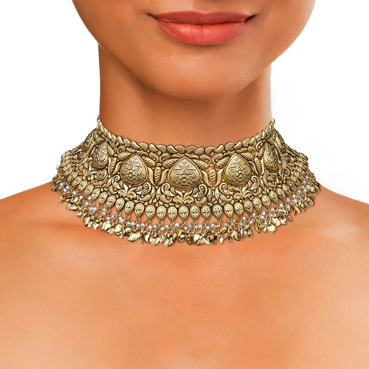 Samarra Gold Choker Set
