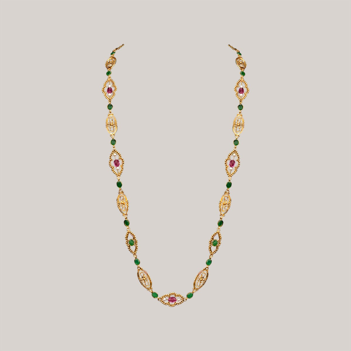 Dainty Drama Gold Necklace
