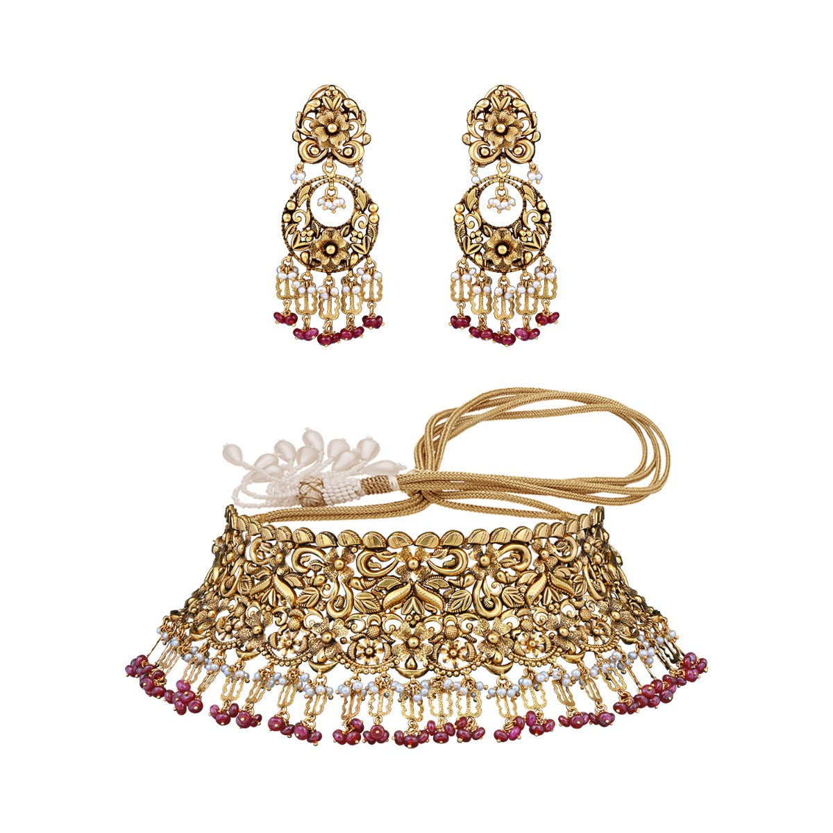 Vlore Gold Choker Set