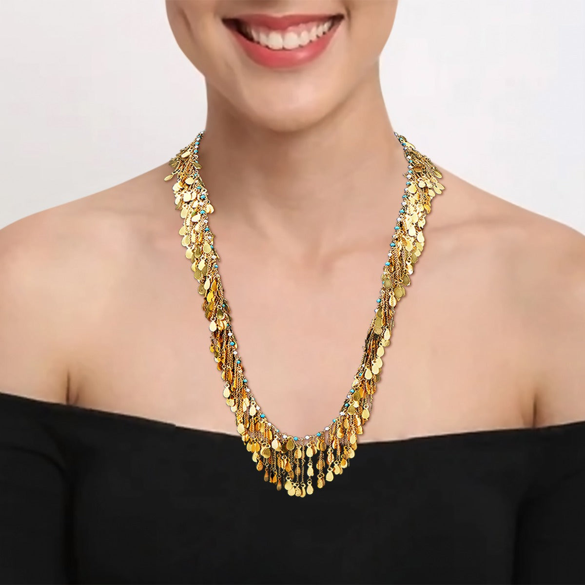 Classic Gold Long Necklace
