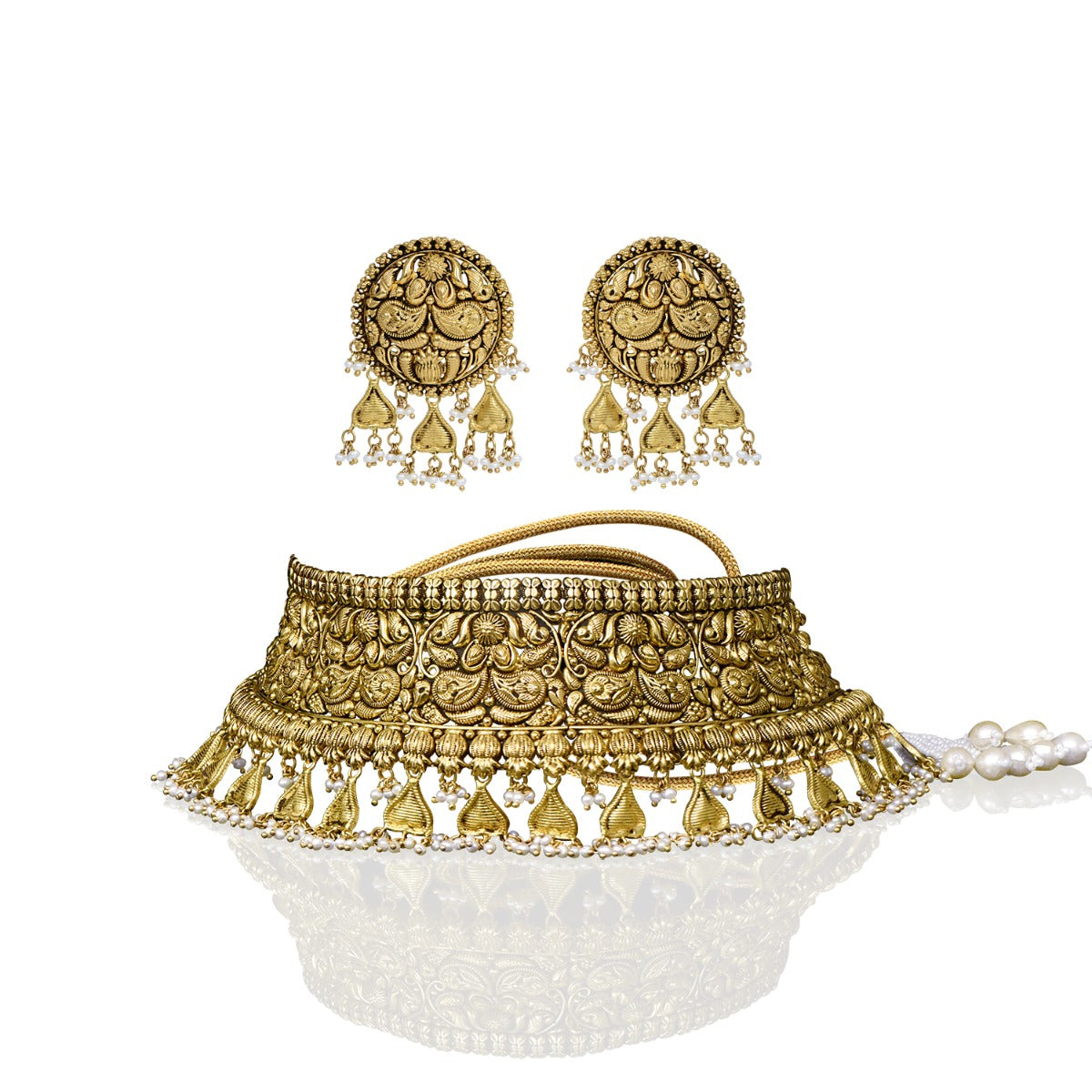 Bumble Gold Choker Set