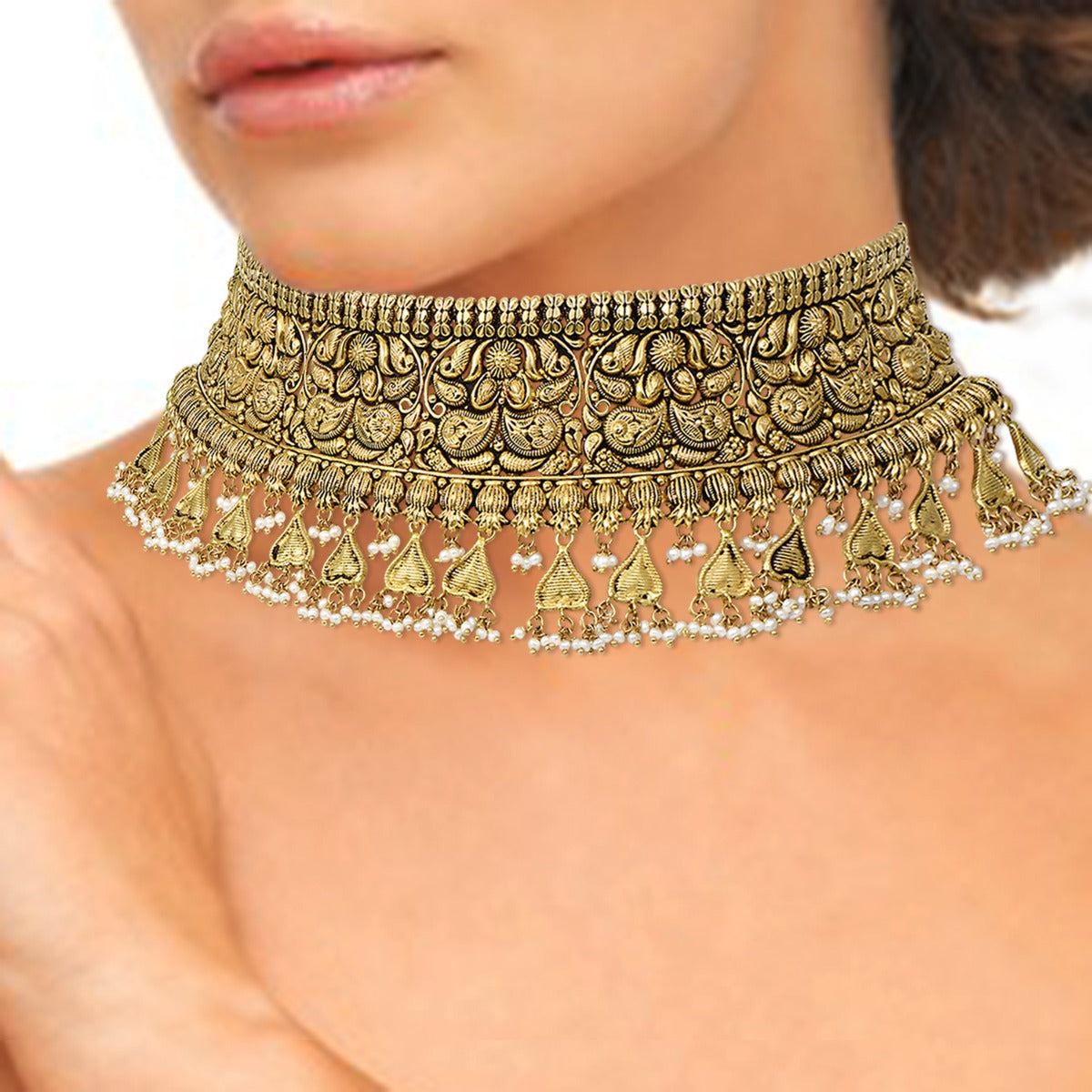 Bumble Gold Choker Set