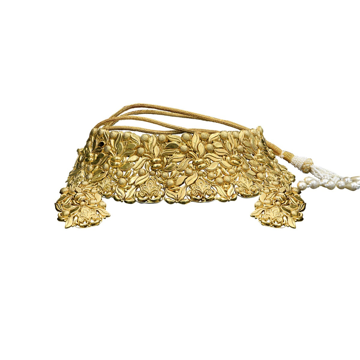 Pretty Leaf Choker Set