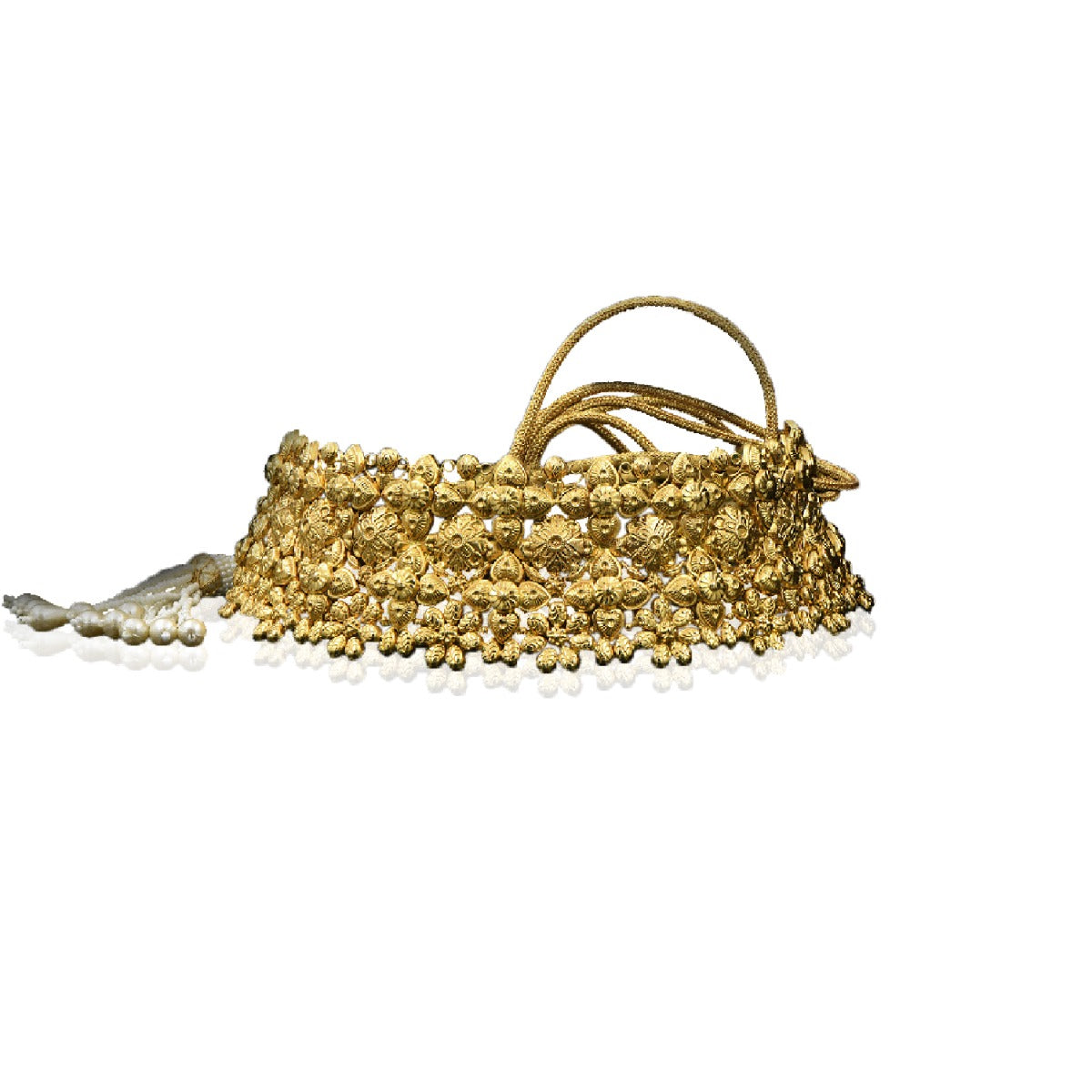 Floral Gold Choker