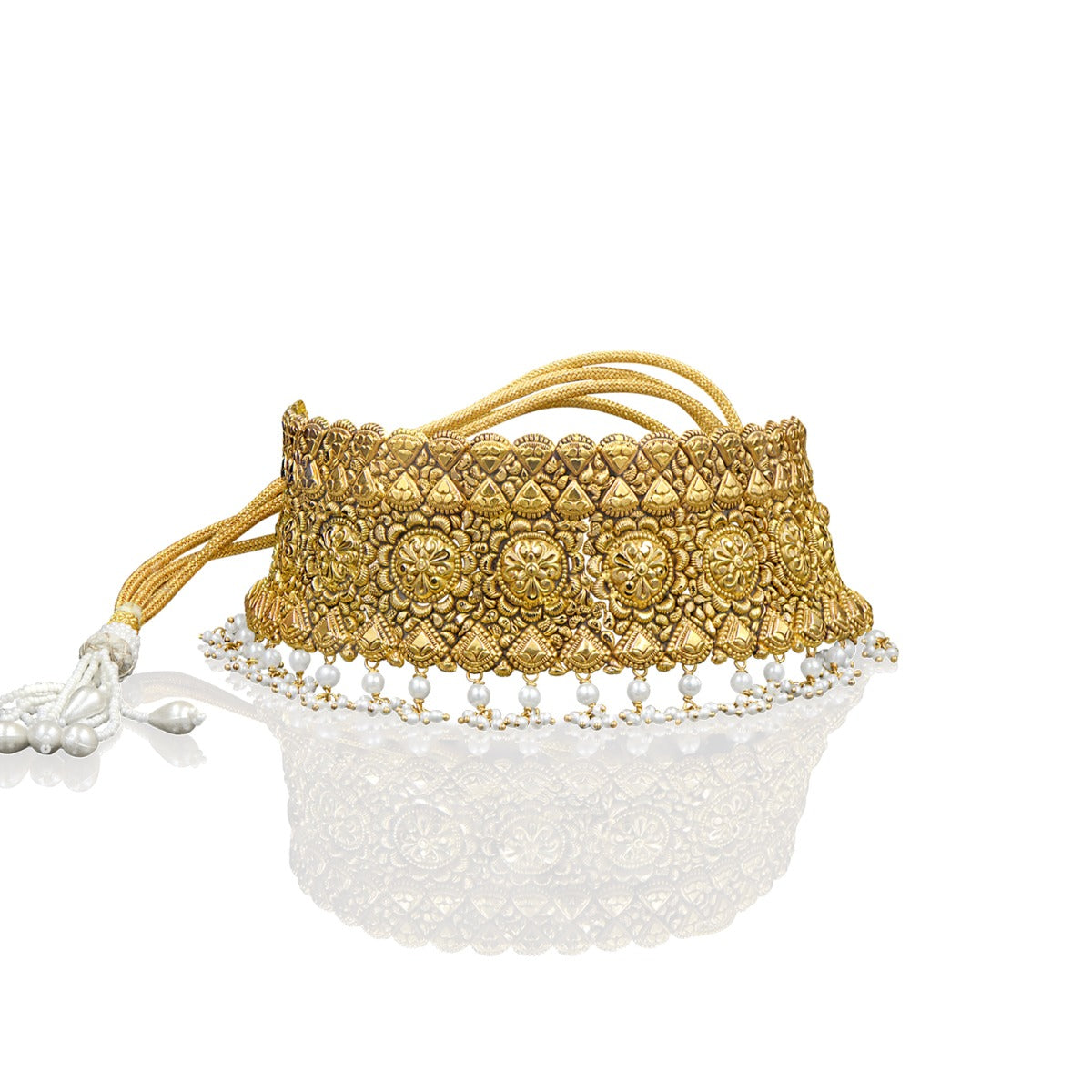 Gold Dollops Choker
