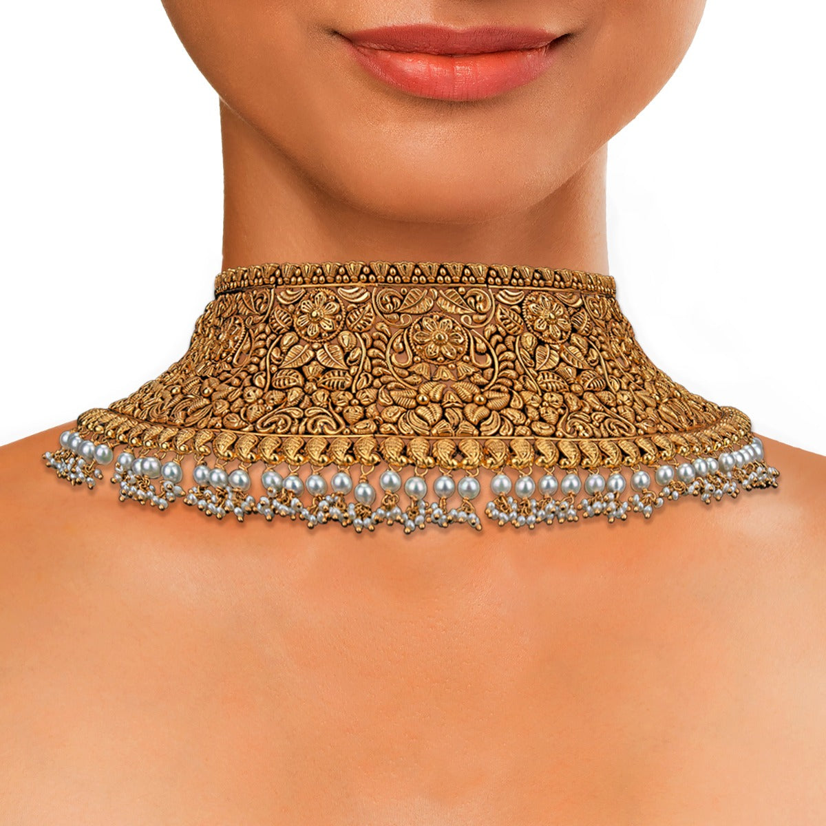 Gather Around Empress Gold Choker