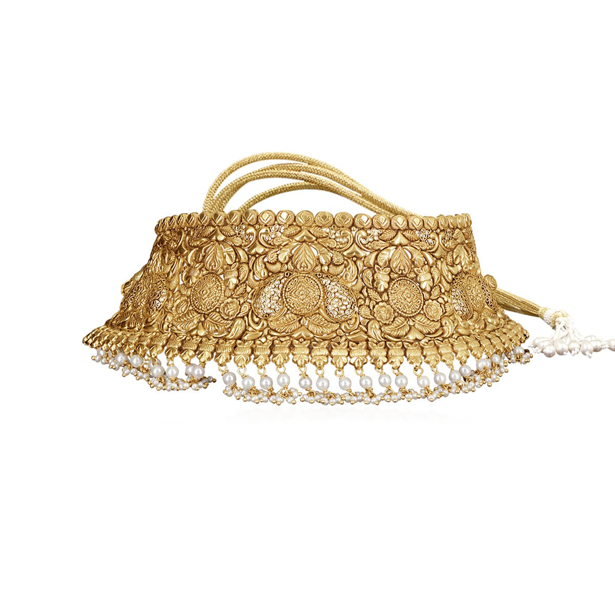 Chunky Nature Gold Choker