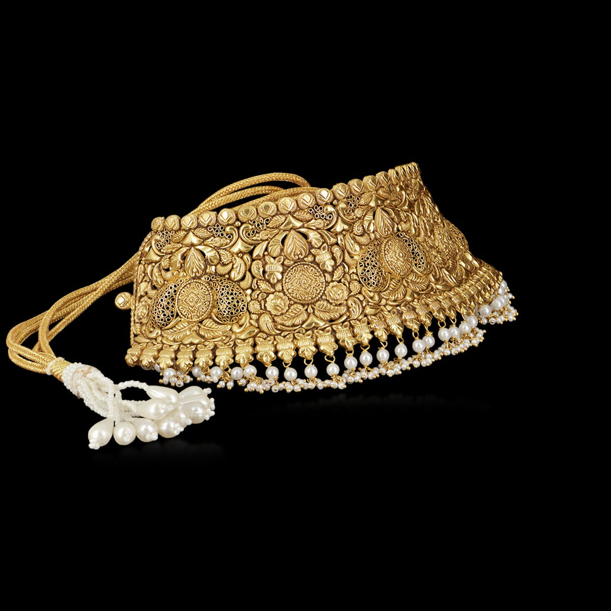 Chunky Nature Gold Choker